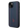 US Polo USHCP14MPFAV iPhone 14 Plus / 15 Plus 6.7" granatowy/navy blue Leather Stitch na NearMe.pl