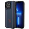 US Polo USHCP14LPFAV iPhone 14 Pro 6,1" granatowy/navy blue Leather Stitch na NearMe.pl