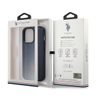 US Polo USHCP14XPFAV iPhone 14 Pro Max 6,7" granatowy/navy blue Leather Stitch na NearMe.pl