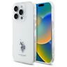 US Polo USHCP15XUSMT iPhone 15 Pro Max   6.7" przezroczysty/transparent IML Printed Double Horse Logo na NearMe.pl