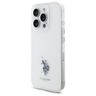 US Polo USHCP15XUSMT iPhone 15 Pro Max   6.7" przezroczysty/transparent IML Printed Double Horse Logo na NearMe.pl