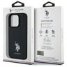 US Polo USHCP15XPGEK iPhone 15 Pro Max   6,7" czarny/black Leather Embroidered DH Color na NearMe.pl