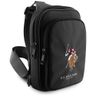 Torebka na telefon US Polo Petit Pique   Crossbody czarny na NearMe.pl