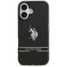 Etui US Polo DH and Bottom Stripe Logo   MagSafe do iPhone 17 czarny na NearMe.pl