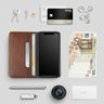 UNIQ etui book Journa iPhone 12/12 Pro6,1" szary/dark grey na NearMe.pl