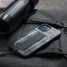 UNIQ etui Heldro iPhone 12/12 Pro 6,1"czarny moro/charcoal camo Antimicrobial na NearMe.pl