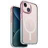 UNIQ etui Combat Duo iPhone 15 / 14 / 136.1" Magclick Charging niebiesko-różowy/pastel sky blue-powder pink na NearMe.pl