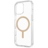 Etui UNIQ Clario do iPhone 16 Pro        Magclick Charging przezroczysty/złoty na NearMe.pl