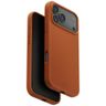 Etui UNIQ Lino do iPhone 17 Pro Max      Magclick Charging pomarańczowy na NearMe.pl