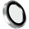Szkło na obiektyw aparatu UNIQ Optix Prime Camera Lens Protector do iPhone 17 Pro / 17 Pro Max / 15 Pro / 15 Pro Max z aplikatorem srebrny na NearMe.pl