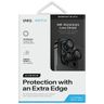 UNIQ Optix Aluminium Camera LensProtector iPhone 15 Pro 6.1" midnight black szkło na obiektyw aparatu z aplikatorem na NearMe.pl