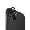 UNIQ Optix Aluminium Camera LensProtector iPhone 15 6.1" / 15 Plus 6.7" midnight black szkło na obiektyw aparatu z aplikatorem na NearMe.pl