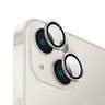 UNIQ Optix Aluminium Camera LensProtector iPhone 14 6.1" / 14 Plus 6.7" sterling silver szkło na obiektyw aparatu z aplikatorem na NearMe.pl