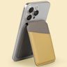 UNIQ Lyden DS magnetyczny portfel RFIDi stojak na telefon żółto-szary/canary yellow-flint grey na NearMe.pl