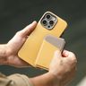 UNIQ Lyden DS magnetyczny portfel RFIDi stojak na telefon żółto-szary/canary yellow-flint grey na NearMe.pl