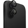 UNIQ Optix Aluminium Camera LensProtector iPhone 16 6.1" / 16 Plus 6.7" midnight black szkło na obiektyw aparatu z aplikatorem na NearMe.pl