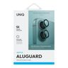 UNIQ Optix Aluminium Camera Lens Protector iPhone 16 6.1" / 16 Plus 6.7" emerald szkło na obiektyw aparatu z aplikatorem na NearMe.pl