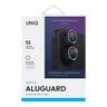 UNIQ Optix Aluminium Camera Lens Protector iPhone 16 6.1" / 16 Plus 6.7" iridescent szkło na obiektyw aparatu z aplikatorem na NearMe.pl