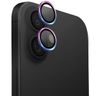 UNIQ Optix Aluminium Camera Lens Protector iPhone 16 6.1" / 16 Plus 6.7" iridescent szkło na obiektyw aparatu z aplikatorem na NearMe.pl