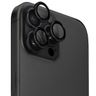 UNIQ Optix Aluminium Camera Lens Protector iPhone 16 Pro 6.3" / 16 Pro Max 6.9" midnight black szkło na obiektyw aparatu z aplikatorem na NearMe.pl