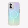UNIQ etui Coehl Linear iPhone 16 6.1" Magnetic Charging opal/iridescent na NearMe.pl