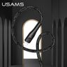 USAMS Kabel pleciony U41 lightning 3m2A czarny/black SJ397USB01 (US-SJ397) Fast Charge na NearMe.pl