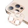 USAMS Camera Lens Glass iPhone 12 ProMax metal złoty/gold BH707JTT03 (US-BH707) na NearMe.pl