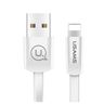 USAMS Kabel płaski U2 Lightning 1,2mbiały/white SJ199IP02 iPhone 5/6/7/8/X (US-SJ199) na NearMe.pl