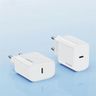 USAMS Ład. siec. 1xUSB-C T65 PD20WPD Fast Charging US-CC226 + kabel USB-C/USB-C US-SJ711 60W biały/white Yi Series OYXLTZ01 na NearMe.pl