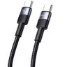 USAMS Kabel pleciony 240W USB-C/USB-C1.2m SY Series tarnish SJ727USB01 na NearMe.pl