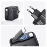 USAMS Ład. siec. 1xUSB-C ze zwijanymkablem USB-C Retractable PD+QC 30W Gan Fast Charging biały/white YC Series CC241TC02 (US-CC241) na NearMe.pl