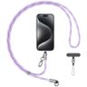 Smycz do telefonu z kablem do ładowania  Usams SJ745 60W USB-C do USB-C 1.2m fioletowy na NearMe.pl