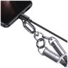 Smycz do telefonu z kablem do ładowania  Usams SJ745 60W USB-C do USB-C 1.2m fioletowy na NearMe.pl
