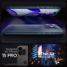 Etui Spigen Thin Fit na iPhone 15 Pro - granatowe na NearMe.pl