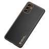 Dux Ducis Yolo eleganckie etui pokrowiec ze skóry ekologicznej Samsung Galaxy A13 5G czarny na NearMe.pl