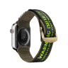 Dux Ducis Strap (Outdoor Version) pasek Apple Watch Ultra, SE, 9, 8, 7, 6, 5, 4, 3, 2, 1 (49, 45, 44, 42 mm) nylonowa opaska bransoleta czarno-zielony na NearMe.pl