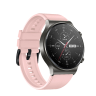 Pasek silikonowy do Huawei Watch GT 2 / 3 / 4 / 2 Pro / 3 Pro / 4 Pro / GT 2e - pudrowy na NearMe.pl