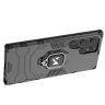 Wozinsky Ring Armor etui Samsung Galaxy S23 Ultra pancerny pokrowiec uchwyt magnetyczny ring czarne na NearMe.pl