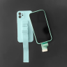 Rope case żelowe etui ze smyczą łańcuszkiem torebka smycz iPhone 11 Pro fioletowy na NearMe.pl
