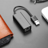 Ugreen zewnętrzna karta sieciowa RJ45 - USB 2.0 100 Mbps Ethernet czarny (CR110 20254) na NearMe.pl
