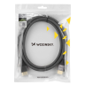 Wozinsky kabel HDMI 2.1 8K 60 Hz 48 Gbps / 4K 120 Hz / 2K 144 Hz 5 m srebrny (WHDMI-50) na NearMe.pl