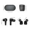 Tronsmart Apollo Air + TWS ANC dokanałowe wodoodporne bezprzewodowe słuchawki Bluetooth 5.2 czarny (372359) na NearMe.pl