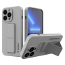 Wozinsky Kickstand Case silikonowe etui z podstawką iPhone 13 mini szare na NearMe.pl