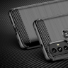 Carbon Case elastyczne etui pokrowiec Motorola Moto G Power 2022 czarny na NearMe.pl