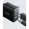 Szybka ładowarka Joyroom JR-TCF10 2x USB-C USB-A 32W (wtyczka UK) - czarna na NearMe.pl