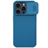 Nillkin CamShield Pro Case etui iPhone 14 Pro pancerny pokrowiec osłona na aparat kamerę niebieski na NearMe.pl