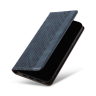 Magnet Strap Case etui iPhone 14 Pro Max pokrowiec z klapką portfel mini smycz podstawka niebieskie na NearMe.pl
