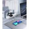 Adapter podróżny Choetech PD5009-BK GaN EU / US / UK / AU 2x USB-C USB-A 65W PD - czarny na NearMe.pl