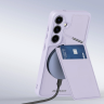 Etui Dux Ducis Rafi ll Mag do Samsung Galaxy S24 - fioletowe na NearMe.pl