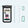 Etui Ugreen LP186 60959 wodoodporne IPX8 na smartfon 4-6.5" - czarno-przezroczyste na NearMe.pl